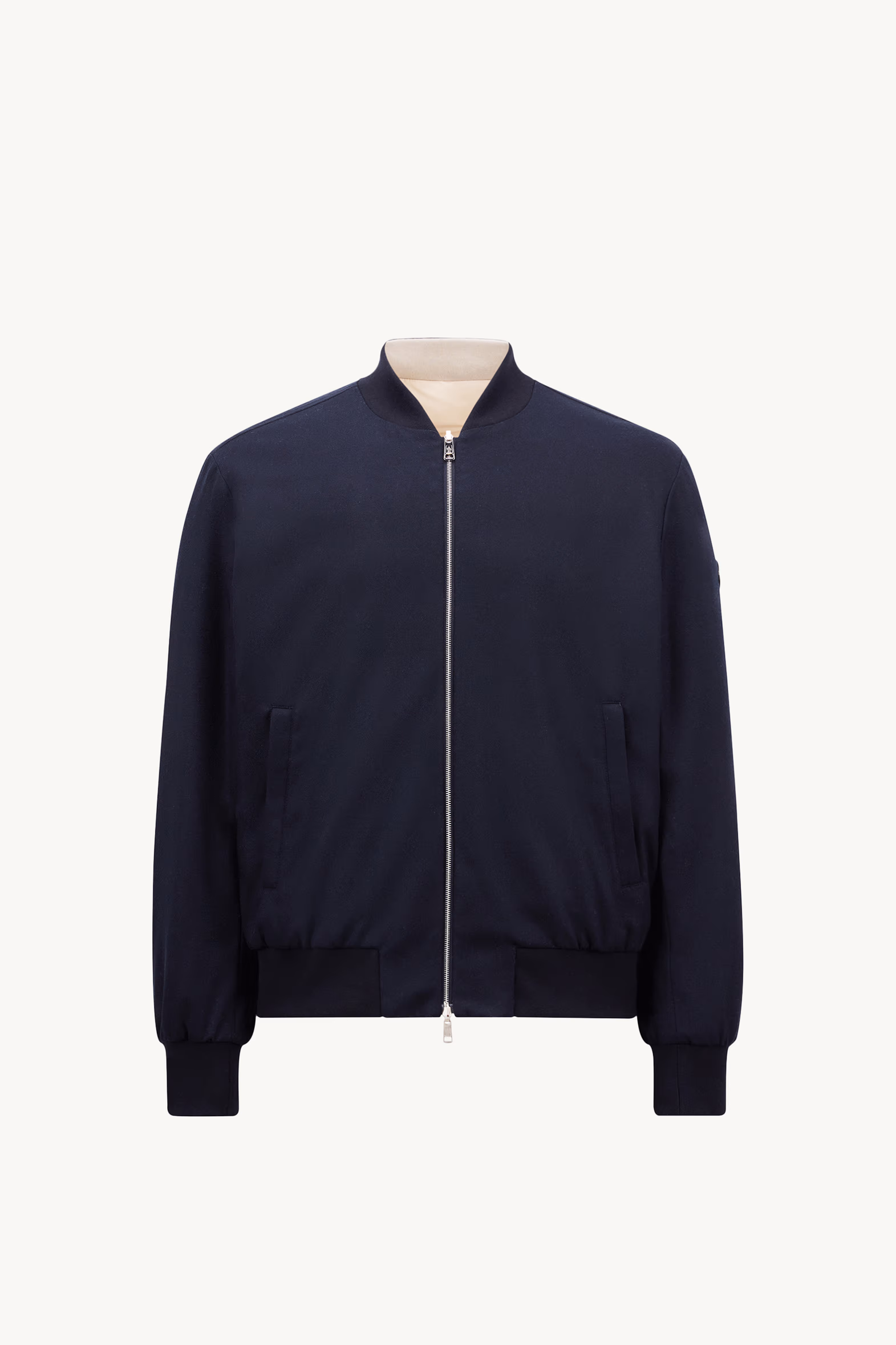 Plumífero cazadora reversible Villerest de mezcla de cachemira Hombre Azul marino Moncler 2